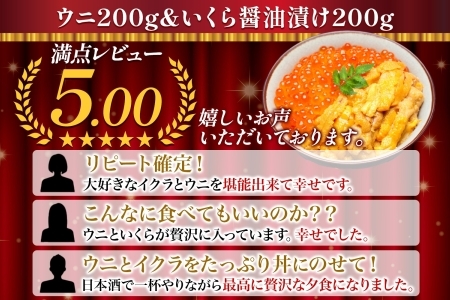 ウニ いくら 二色丼 チリ産うに イクラ丼 北海道 3594