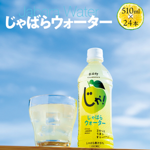 【ふるなびWEEK対象】じゃばらウォーター510ml 1ケース（24本）【njb161A-fw】