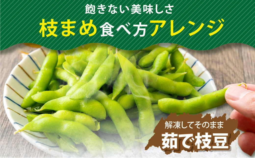 【6ヶ月定期便】そのまま枝豆 約300g×6袋 計約10.8kg