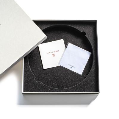 ふるさと納税 戸田市 ひかりを楽しむ掛け時計260「夜空」/直径26cm |  | 03