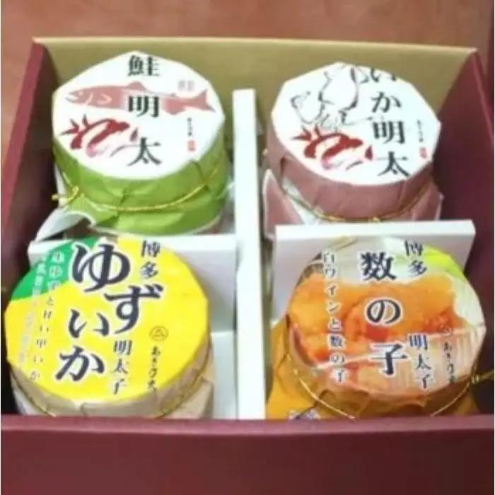 博多ワイン仕込明太和え物セット「味くらべ」