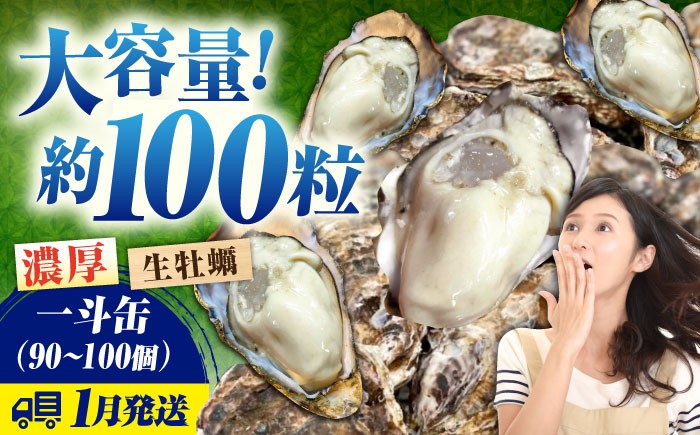 
                  牡蠣 生食 殻付き かき カキ 【生牡蠣】【1月発送】大容量！かきうちの殻付き一斗缶 かき 海鮮 和食 海産物簡単 広島県産 江田島市/株式会社かきうち [XBK014]
                
