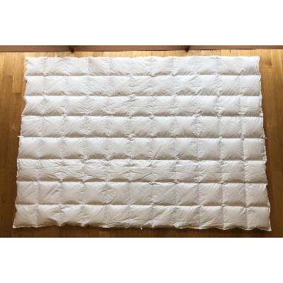 ふるさと納税 柏原市 お家の洗濯機で洗える　夏の羽毛ふとん+和晒しガーゼで作ったカバー(アイボリー)のセット |  | 01