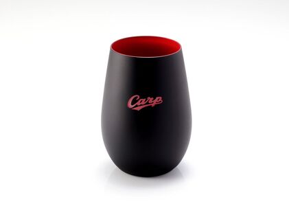 カープタンブラーBlack+RED ku186-001-r