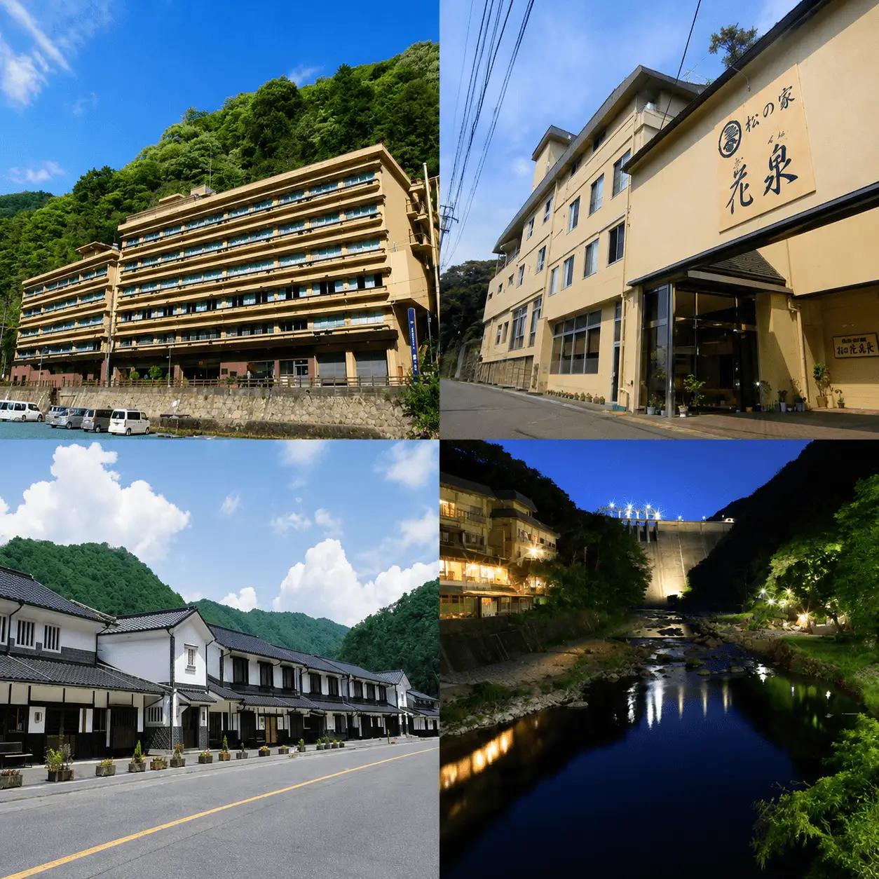 3つの旅館から選べる 湯原温泉郷ペア宿泊券【デラックスコース】 （1泊2食付きプラン 平日限定） 岡山県真庭市 チケット 観光 【ycrk004-01】