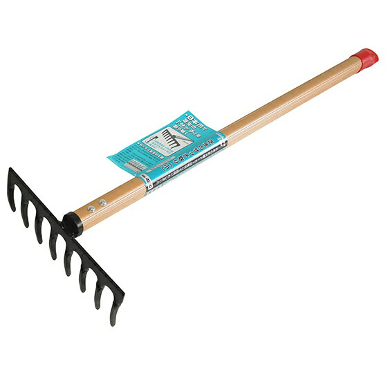【ふるさと納税】芝生のサッチ取り（小）8本爪600mmアルミ柄付「4010」[ 園芸 園芸用具 庭 手入れ ] 雑貨 日用品
