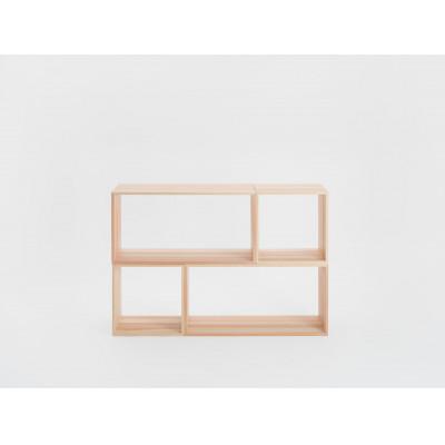 ふるさと納税 津山市 スギのストライプボックス　ラージ　TSUYAMA FURNITURE