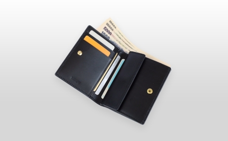 Half Wallet Black