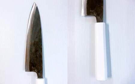 牛刀包丁 210mm 両刃黒打×1本 包丁 キッチン用品 調理器具 料理 調理 刃物 日本製 福岡県 北九州市 九州