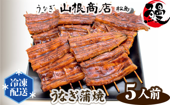 
                  うなぎ蒲焼セット ／ うなぎ蒲焼 国産 冷凍 老舗 タレ 5人前 140g×5 自宅ごはん 香ばしい 本格 食べ方 お取り寄せ ギフト 贈答 口コミ No.026
                