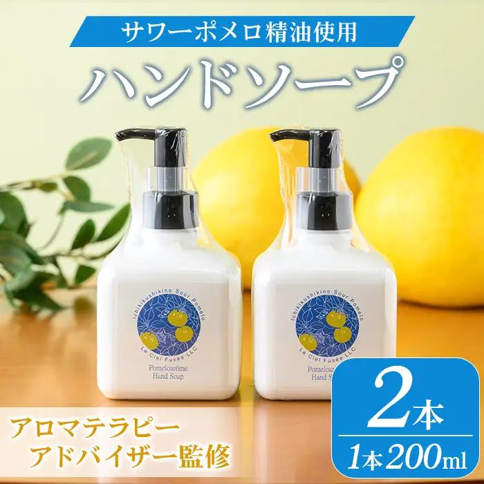 サワーポメロ ハンドソープ 200ml × 2本【01-090-22】