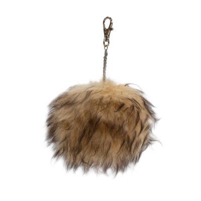 ふるさと納税 羽曳野市 長毛ムートンぼんぼりチャーム 1個 アルダー