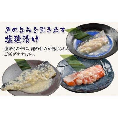 ふるさと納税 鯖江市 塩麹漬けセットトリプル(銀だら・ふくいサーモン・鯖(各3切れ)) |  | 02