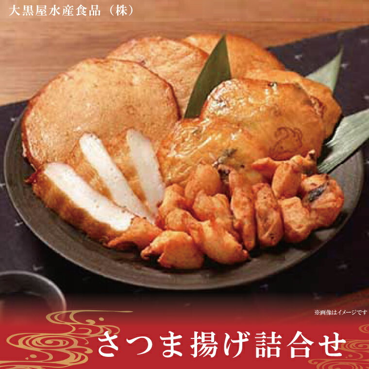 【ふるさと納税】さつま揚げ詰合せ（AN101）