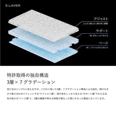 ふるさと納税 玖珠町 ブレインスリープ ピロー 7グラデーション STANDARD オーガニック ミッドナイトネイビー |  | 02