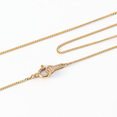 ふるさと納税 大津市 【K10イエローゴールド 喜平チェーンネックレス】40cm 肌になじむ 華奢ゴールドアクセサリー |  | 02