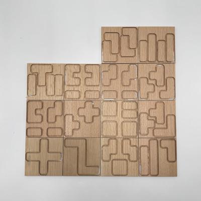 ふるさと納税 岸和田市 木工職人が仕上げた木の知育&インテリアキット　親子で工作　そうぞうパズル　A5サイズ |  | 03