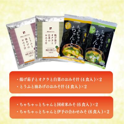 ふるさと納税 松前町 具だくさん即席みそ汁セット(40食入り)　ギノーみそ【GNM0051】 |  | 01