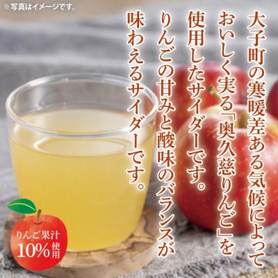 ふるさと納税 大子町 【数量限定】奥久慈りんごサイダー・奥久慈茶サイダー　200ml×各3本　計6本セット|茨城県 大子町 |  | 01