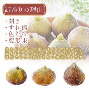 ＜不揃い・訳あり＞ 冷凍いちじく博多 とよみつひめ (計約2kg) 冷凍 いちじく イチジク フルーツ 果物 くだもの 福岡限定 オリジナルブランド＜離島配送不可＞ 【ksg1757】【農産物直売所ほ