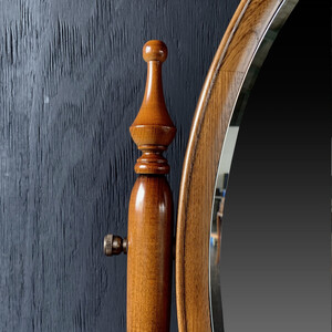 松永工房 Continue ドレッサー アルバ オフィシャル限定品 アンティークカラー クラシック エレガント インテリア アンティーク調家具 木製 鏡台 ミラー ねこ脚 ヘアメイク メイク コスメ 