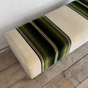 150 Bench(150ベンチ)グリーンストライプ BR鉛筆脚【SWOF】【1501635】