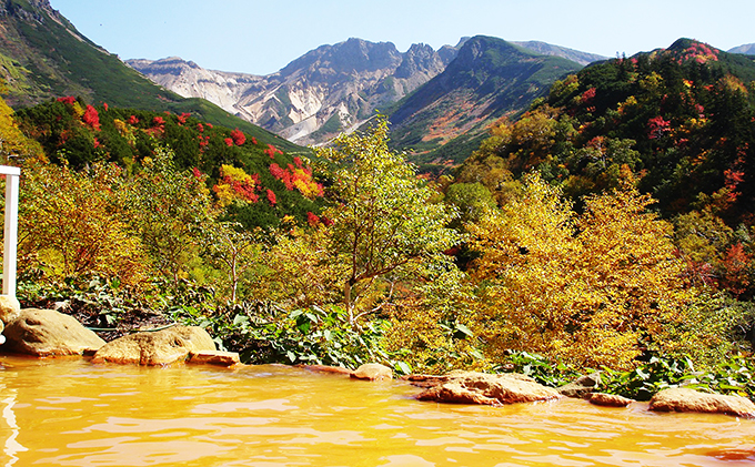 湯元凌雲閣 【 1泊朝食付 】 ペア 宿泊券 ホテル 旅館 旅行券 北海道 上富良野町 十勝岳