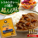 【ふるさと納税】よこすか海軍カレー 10個入り 海軍カレー カレー かれー 横須賀 ビーフ【ヨコスカマルシェ・koshikiya（株）】[AKGO004]