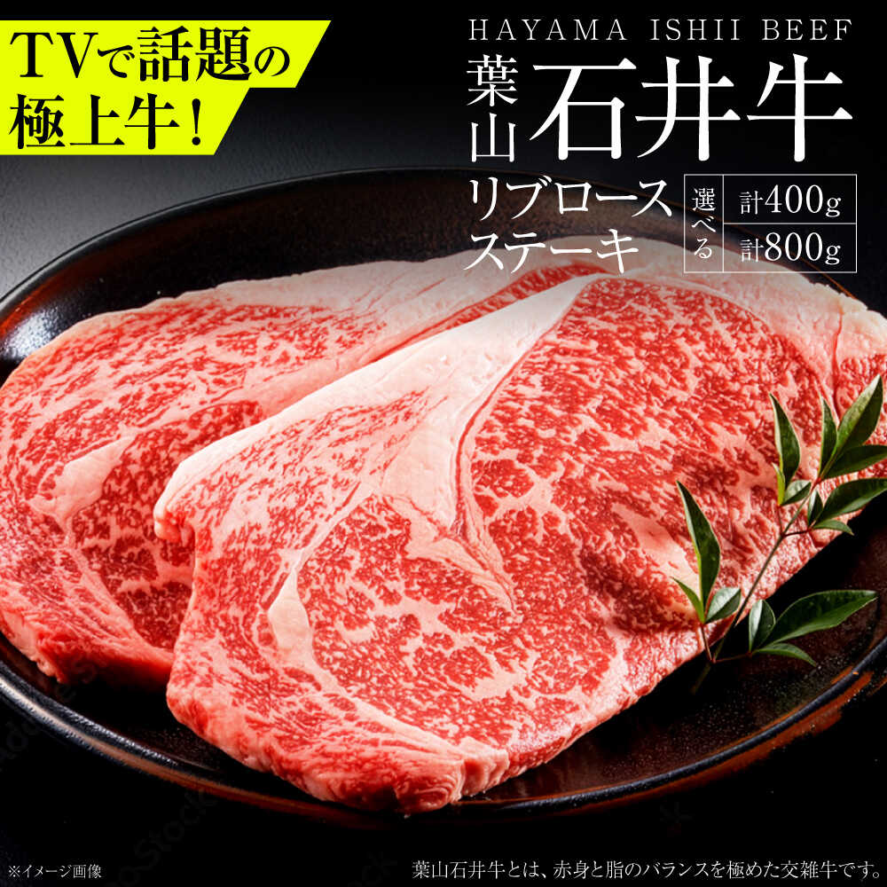 【ふるさと納税】葉山石井牛 リブロースステーキ 計400g(200g×2) | 牛肉 肉 国産 リブ ロース ステーキ【株式会社石井ファーム葉山マルシェ】[ASCD021]