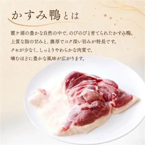 鴨鍋の素2人前  鴨スープ500gと鴨モモ肉1羽分(400～450g)のセット_鴨鍋 鴨スープ 鴨モモ肉 セット_【配送不可地域：離島】【1577229】