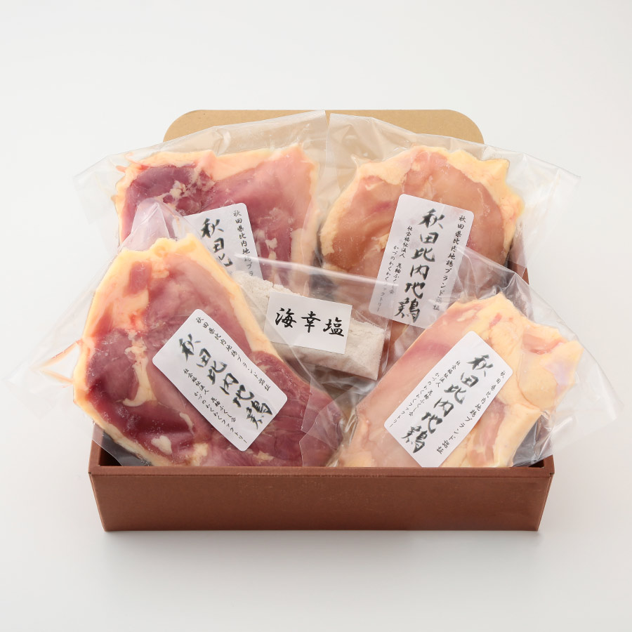 比内地鶏ステーキセットＦ【2】