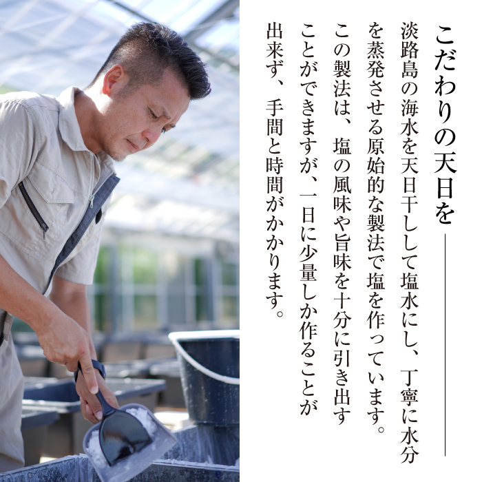 淡路島海塩 TEN-PI-EN 大粒500g_イメージ2
