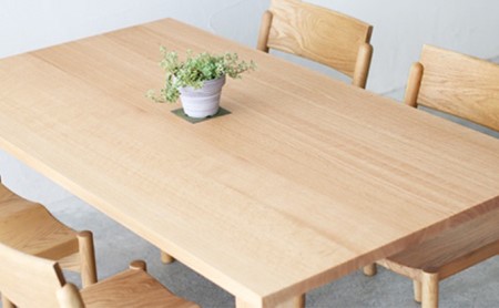 【秋山木工】ダイニングテーブル オーク材 W150