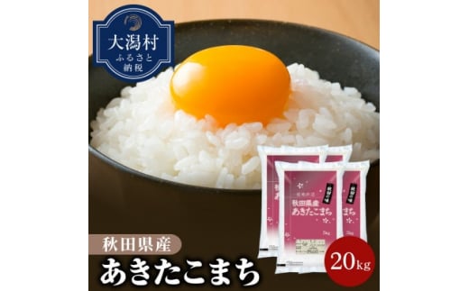 ＜令和6年産＞秋田県産あきたこまち20kg【1381407】