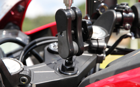 マルチマウントアームセットφ25-φ25　Yamaha（ヤマハ）YZF-R1，Suzuki GSX-R1000（07～15）他用 N-F281-B25 雑貨 日用品