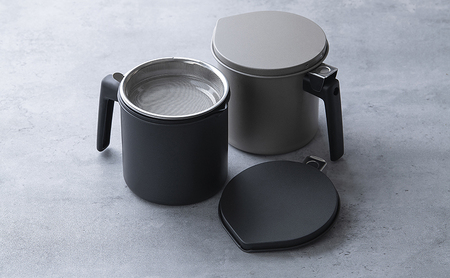 オイルポット カートリッジ付き 800ml H-OP800 グレー