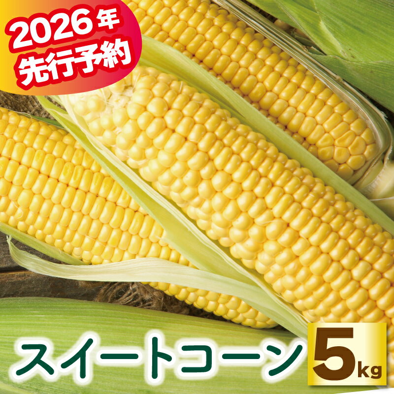 【ふるさと納税】 予約 スイートコーン 5kg プレミアム味来 ゴールドラッシュ コーン とうもろこし 野菜 やさい 夏野菜 旬 旬の野菜 季節の野菜 産地直送 冷蔵 甘い 料理 おかず 炒め フライ ポタージュ コーンポタージュ 香川県 丸亀市 配送：6月～7月