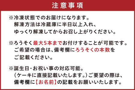 極上ショコラ 13cm 3～4人用【1872】