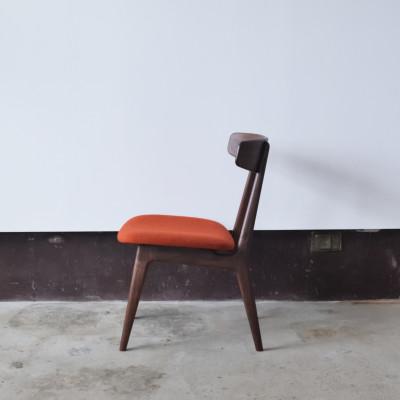 ふるさと納税 小野市 ダイニングチェア　01　ウォールナット　オレンジ |  | 02