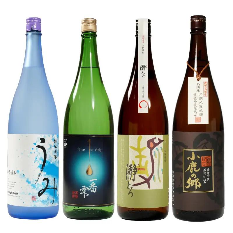 556-1 鹿屋のおすすめ焼酎1800ml×4本セット KN034-010 酒 焼酎