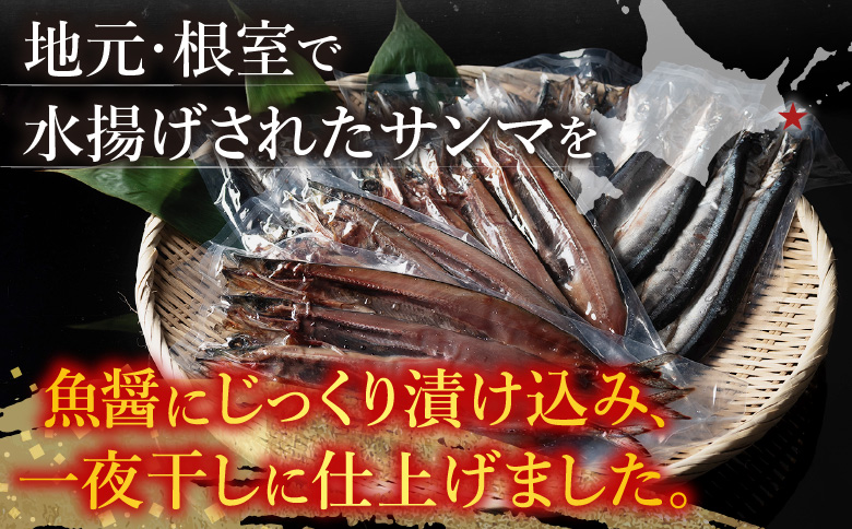 【北海道根室産】さんま魚醤干し A-54015