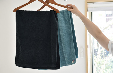 今治ベーシックタオル　ミニバスタオル　2枚セット（グレー） [I002120MBT2GY]