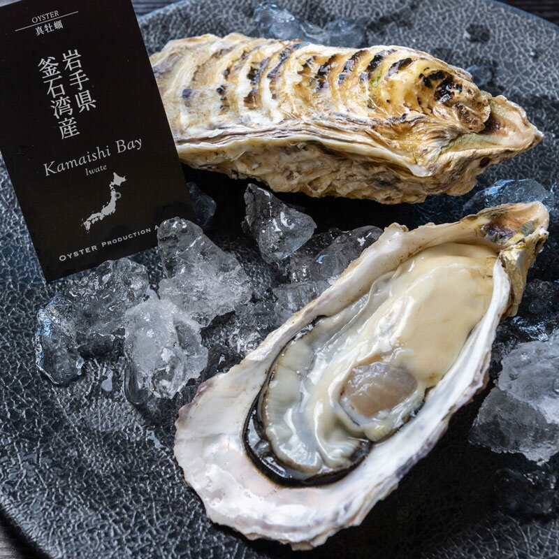 【ふるさと納税】 釜石湾 尾崎 牡蠣 10個 20個セット 《6月～7月頃にかけて順次発送予定》 生牡蠣 生食 かき 生がき 殻付き 豪華 贅沢 産地直送 新鮮 魚介 海鮮 美味しい 絶品 生食用 殻付き 軍手 ナイフ付き 日本かきセンター ゼネラル・オイスター