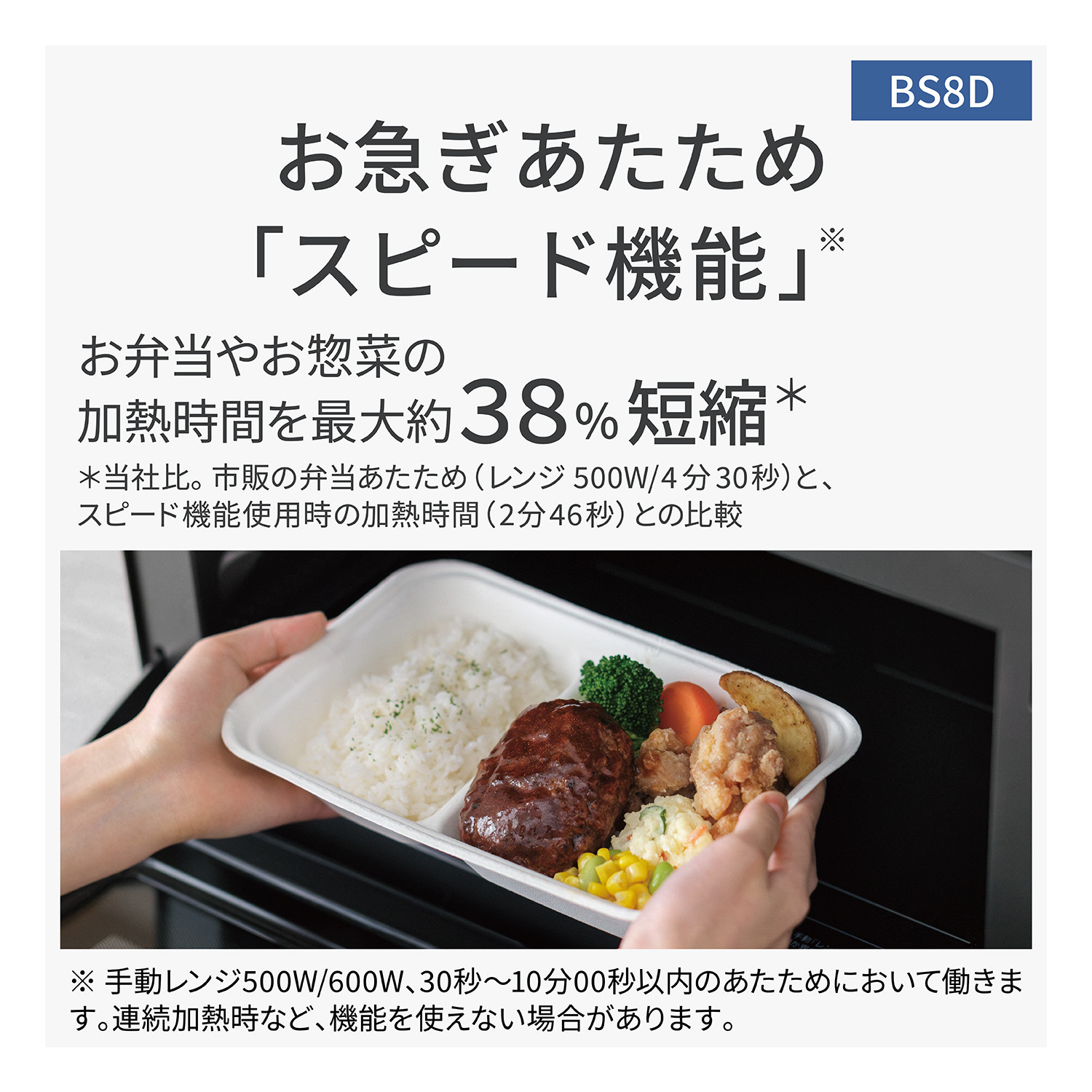 パナソニック スチームオーブンレンジ ビストロ NE-BS8D-W 容量30L オフホワイト