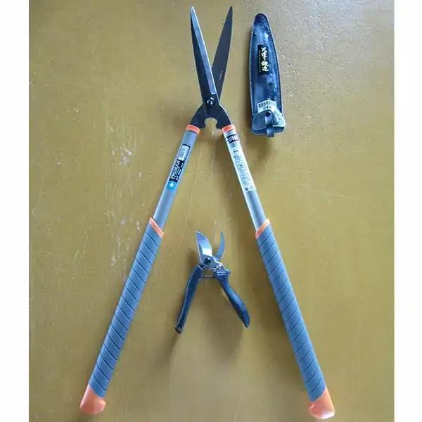 アルミ鋼付刈込鋏&剪定鋏 燕三条製 刈り込みハサミ 剪定鋏 園芸用品