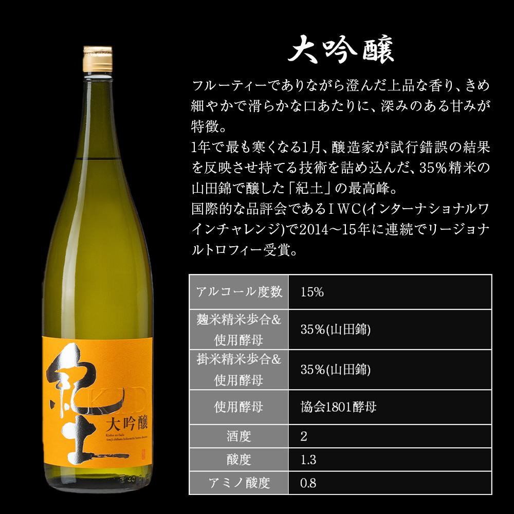 紀土 大吟醸 1.8Ｌ ［Hw4］  EB90004_イメージ2