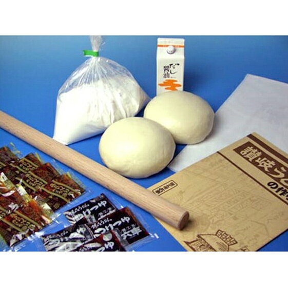 【ふるさと納税】讃岐うどん 手作りうどんセット 手作り 14～20人前 うどん団子 700g × 2個 香川県産 麺棒 打ち粉付き つゆ付き かけつゆ つけつゆ だし醤油 親子 うどん 麺類 冷凍保存 お取り寄せ グルメ 贈答 ギフト プレゼント 六車本店 麺工房六車 香川県 東かがわ市