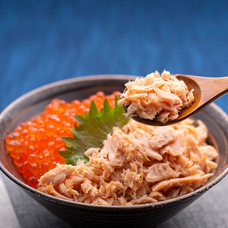 いくら(鱒いくら醤油漬)と鮭の親子丼セット 鮭 イクラ 海鮮 海鮮丼 サケ さけ 親子丼 セット 小分け F4F-8142