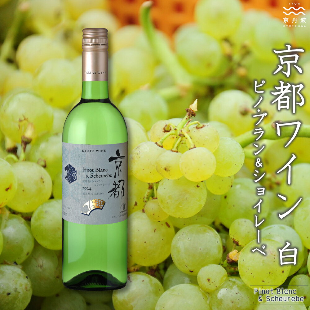 【ふるさと納税】丹波ワイン 京都ワイン 白 京都産ピノ・ブラン＆ショイレーベ※北海道・沖縄は配送不可