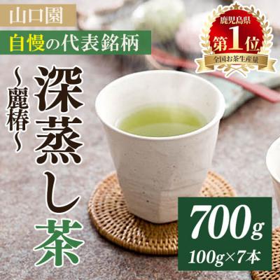 ふるさと納税 曽於市 <お茶生産量日本一の鹿児島県産!>小さいお茶屋の深蒸し茶〜麗椿〜700g!